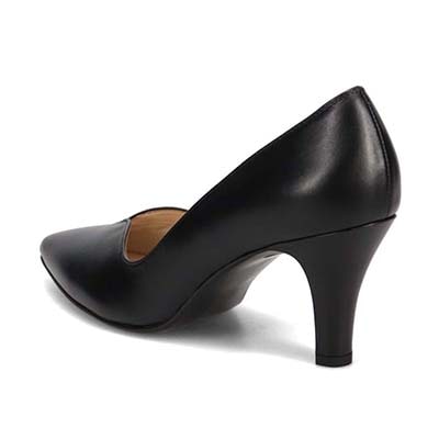 モデロ MODELLO 7.5ｃｍヒール エレガンスパンプス  DML3601 BLACK 23.0