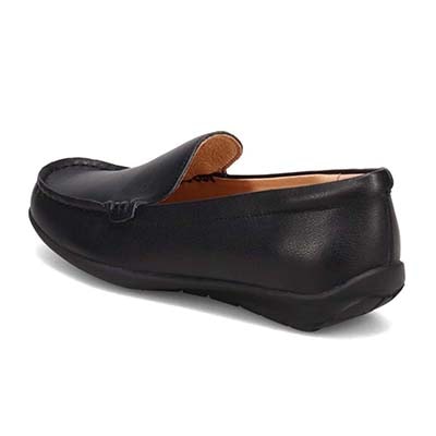 【撥水仕様】モデロ MODELLO スクエアトゥ モカシンシューズ  DML5500 BLACK 23.0