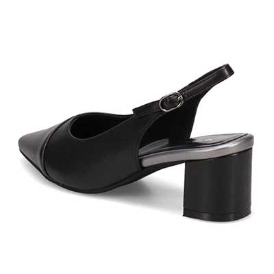 モデロ MODELLO 「リカバリーインソール」搭載で指圧効果により血行を115％促進。Recoveryポインテッドバックベルト　DML5506R BLACK 23.0