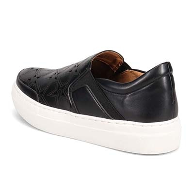 【撥水仕様】モデロ MODELLO スリッポンスニーカー　DML6050 BLACK 23.0