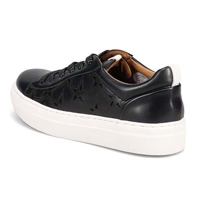 【撥水仕様】モデロ MODELLO ローカットスニーカー　DML6051 BLACK 23.0