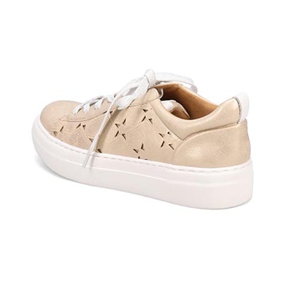 【撥水仕様】モデロ MODELLO ローカットスニーカー　DML6051 GOLD 23.0