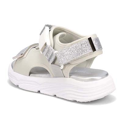 モデロ MODELLO グリッターベルテッド スポーツサンダル　DML6054 BLACK 23.0