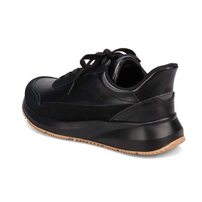 モデロ MODELLO レースアップヒール レザースニーカー　DML6058X BLACK 23.0