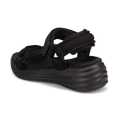 モデロ MODELLO 軽量ウェッジスポーツサンダル　DML6059X BLACK 23.0