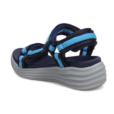モデロ MODELLO 軽量ウェッジスポーツサンダル　DML6059X BLUE 23.0