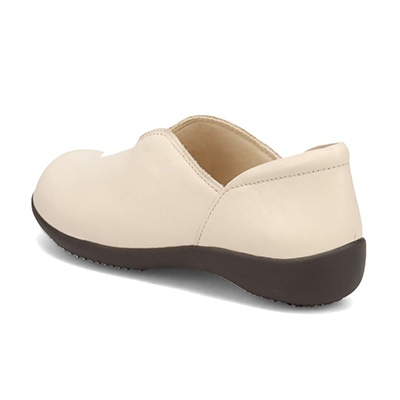 モデロ MODELLO  Vカット 日本人の足型にフィットする ソフトオブリーク カジュアルシューズ DML7103 IVORY 23.0