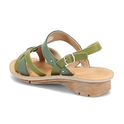 モデロ MODELLO クリーンナチュラル サンダル　DML7128 GREEN/C M　(23.0～23.5)