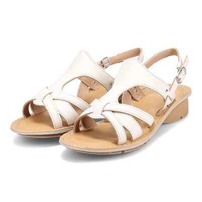 モデロ MODELLO クリーンナチュラル サンダル　DML7128 WHITE M　(23.0～23.5)