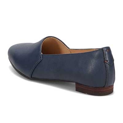 モデロ MODELLO ソフトスクエアスリッポンシューズ　DML7135A NAVY 23.0