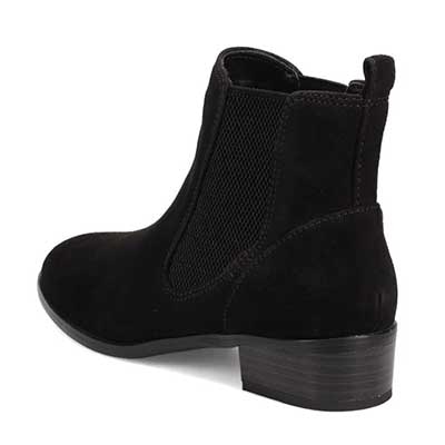 モデロ MODELLO 特許 metaインソール搭載 3.5cm 定番サイドゴアブーツ DML7150MT BLACK-SILKY 23.0