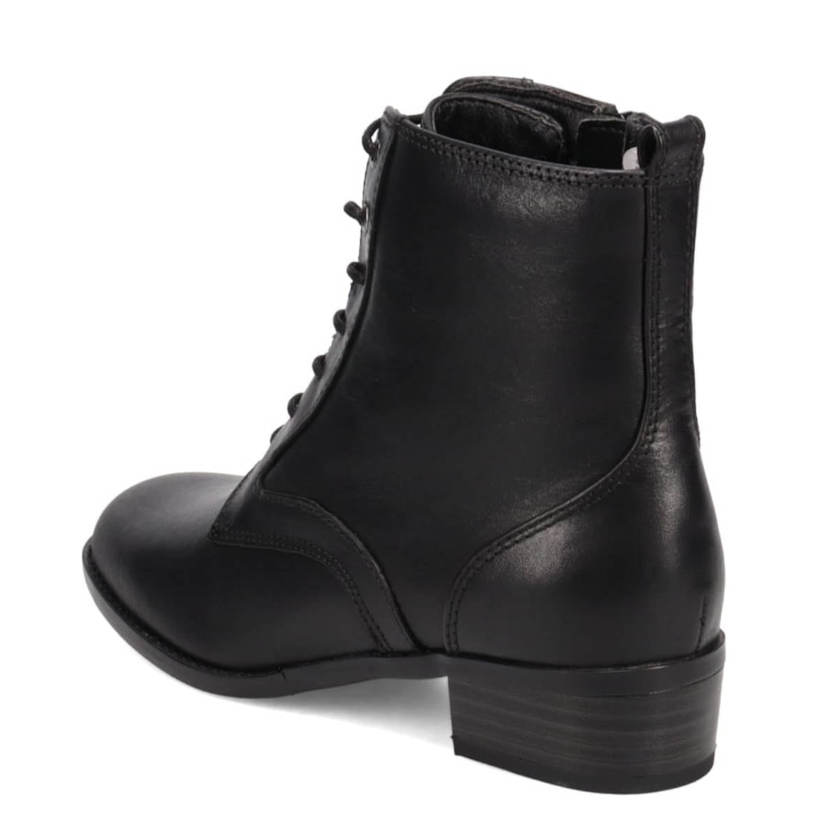 モデロ MODELLO 特許 metaインソール搭載 3.5cm 万能レースアップブーツ DML7151MT BLACK 23.0