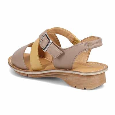 モデロ MODELLO 　ナチュラルレザーフットベットサンダル　DML7156 GREGE/C M　(23.0～23.5)