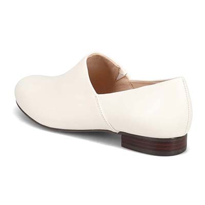 【撥水仕様】モデロ MODELLO ソフトレザースリッポンシューズ　DML8804 WHITE 23.0