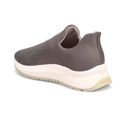 【撥水仕様】モデロ MODELLO ニットスリッポンスニーカー　DML8806 D-GRAY 23.0