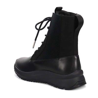 【撥水仕様】モデロ MODELLO 5.0cm カジュアルレースアップ  サイドゴア仕様ショートブーツ  DML8818 GRAY 23.0