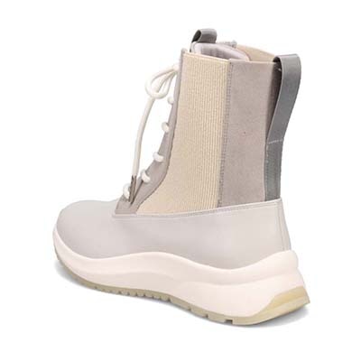 【撥水仕様】モデロ MODELLO 5.0cm カジュアルレースアップ  サイドゴア仕様ショートブーツ  DML8818 GRAY 23.0