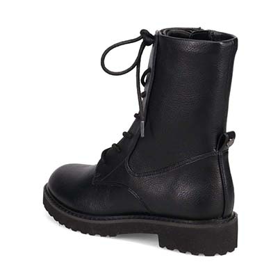 【撥水仕様】モデロ MODELLO 3.5cmヒール カジュアルレースアップショートブーツ  DML8821 D-BROWN 23.0