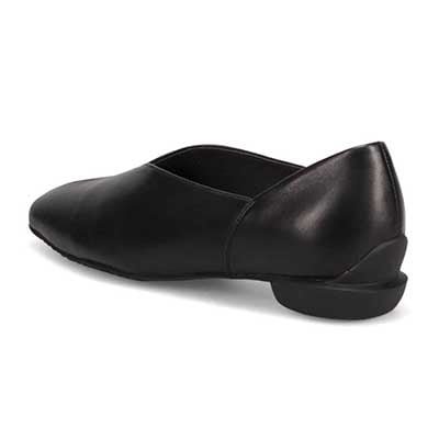 モデロ MODELLO 「リカバリーインソール」搭載で指圧効果により血行を115％促進。Recoveryスクエアパンプス　DML8827R BLACK 23.0