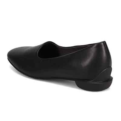 モデロ MODELLO 「Recovery Shiatsu Insole」搭載で指圧効果により血行をよくする。快適な履き心地のスクエアシューズ DML8829R BLACK 23.0