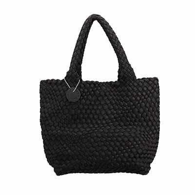 モデロ MODELLO 艶のあるメッシュ素材の大人アイテム メッシュバッグ　DMLB110 BLACK FREE