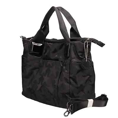 モデロ MODELLO　軽量ナイロン 2WAY マルチポケットトートバッグ　DMLB116 BLACK-PR FREE