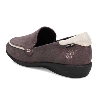 エル スポーツ ELLESPORT 【軽量】ストレッチ素材でフィット感アップ♪カジュアルスリッポンシューズ ESP11592C GRAY-M 23.0