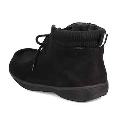 【撥水仕様】エル スポーツ ELLE SPORT グリップソールで安心♪撥水カジュアルショートブーツ ESP12525V PINK-MULTI 23.0