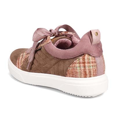 エル スポーツ ELLE SPORT スタイルアップリボンインヒールスニーカー　ESP12586V PINK/C 23.0