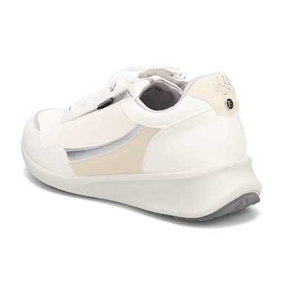 【撥水仕様】エル スポーツ ELLE SPORT 防水・防滑スニーカー　ESP12587V WHITE 23.0