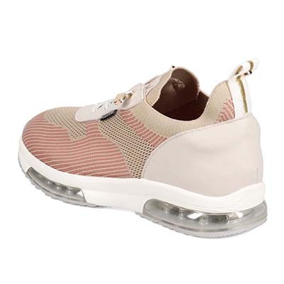 エル スポーツ ELLESPORT ニットスニーカー　ESP12593 BEIGE 23.0