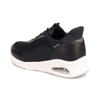 エル スポーツ ELLESPORT クイックフィットエアソールスニーカー　ESP12599 BLACK 23.0