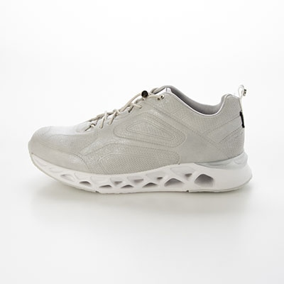 エル スポーツ ELLESPORT キャビティソールエンボススニーカー　ESP12601 GRAY 23.0