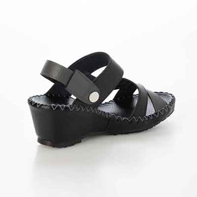 エル スポーツ ELLESPORT 　2WAYウェッジサンダル　ESP12741 OAK 23.0