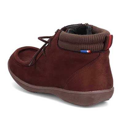 エル スポーツ ELLESPORT レースアップカジュアルブーツ　ESP14503 D-BROWN 23.0