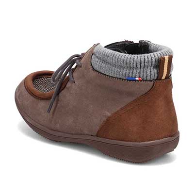 エル スポーツ ELLESPORT レースアップカジュアルブーツ　ESP14503 OLIVE/C 23.0