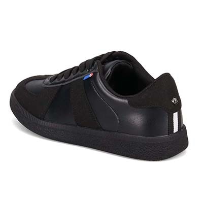 エル スポーツ ELLESPORT ジャーマントレーナースニーカー　ESP14508 BLACK 23.0