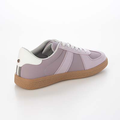 エル スポーツ ELLESPORT ジャーマントレーナースニーカー　ESP14508 LAVENDER 23.0