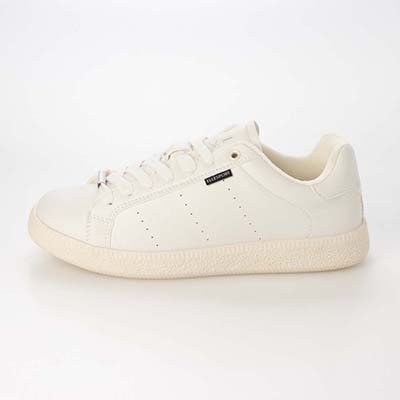 【ユニセックス】エル スポーツ ELLESPORT 2.5cmヒールのローテクコートスニーカー ESP14510 WHITE 23.0