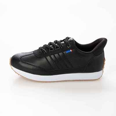 【ユニセックス】エル スポーツ ELLESPORT クイックフィットローテクスニーカー ESP14511 BLACK 23.0