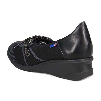 エル スポーツ ELLESPORT ニットレースアップシューズ　ESP14709 GRAY 23.0