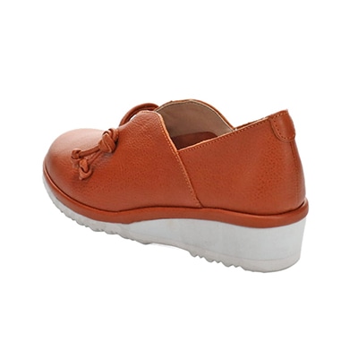 Ｃｉｔｙ　Ｇｏｌｆ ゆったり足入れのプラット製法 4Eカジュアルシューズ GFL20109 BROWN 23.0