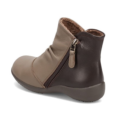 シティ ゴルフ City Golf 柔らか素材 ゆったり足入れドレープ・カジュアルブーツ　GFL20123 OAK/C 23.0