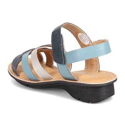 シティ ゴルフ City Golf  アウトステッチサンダル　GFL20135 BLUE M　(23.0～23.5)