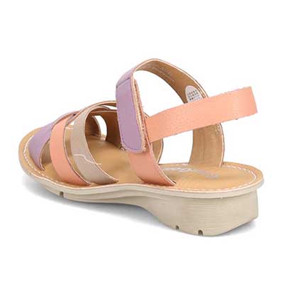 シティ ゴルフ City Golf  アウトステッチサンダル　GFL20135 LAVENDER M　(23.0～23.5)