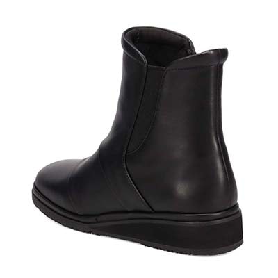 【撥水】シティ ゴルフ City Golf  プラット製法 カジュアルショートブーツ　GFL20138 BLACK 23.0