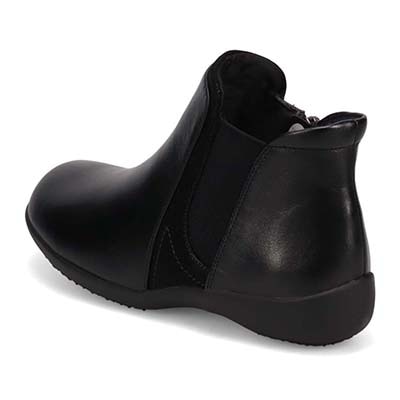 シティ ゴルフ City Golf 幅広4Eラスト サイドゴアブーツ GFL20149 BLACK 23.0