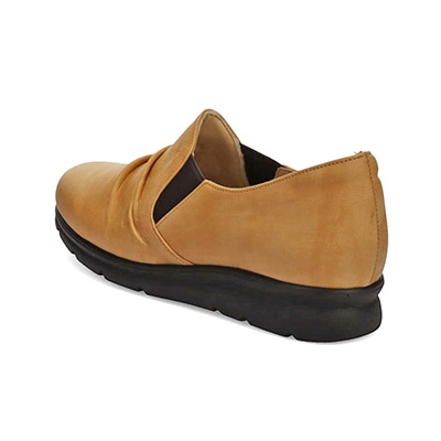 シティ ゴルフ City Golf ゆったりとした履き心地で大変好評なスリップオンカジュアルシューズ GFL5261 CAMEL 23.0