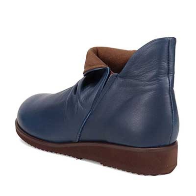 シティ ゴルフ City Golf  幅広５Eラストのカジュアルショートブーツ　GFL5305 NAVY 23.0