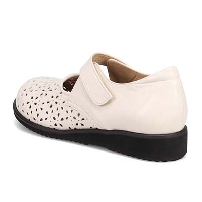 シティ ゴルフ City Golf  幅広５Eラストのパンチングカジュアルシューズ　GFL5307 IVORY 23.0